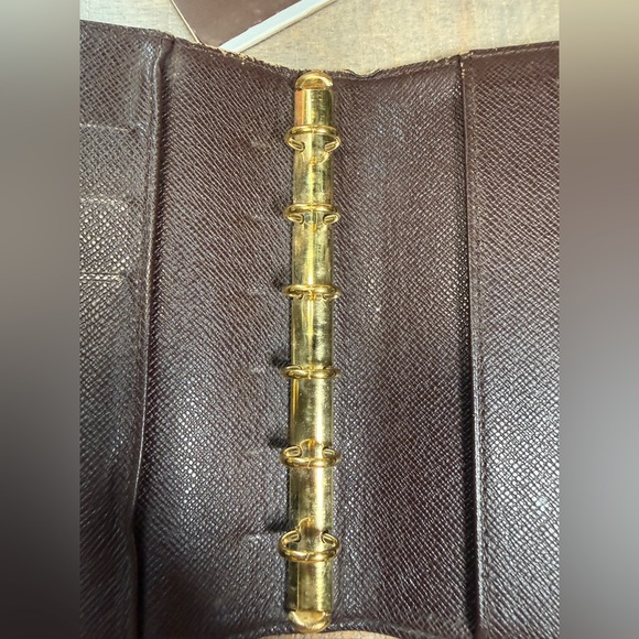 Louis Vuitton Brown Damier Ebene Notebook Cover with Snap - Picture 8 of 14